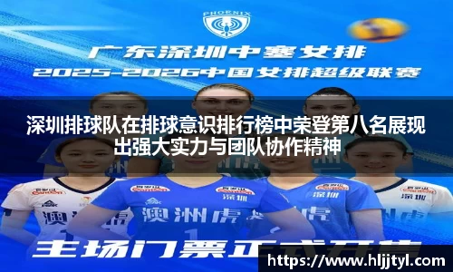 深圳排球队在排球意识排行榜中荣登第八名展现出强大实力与团队协作精神